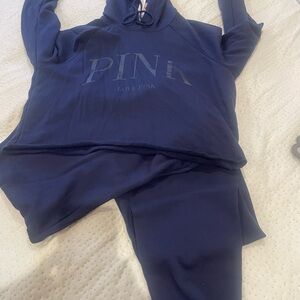 PINK Victoria's Secret Women's Navy Lounge Set